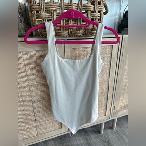 Abercrombie  Cotton Seamless Fabric Tank Bodysuit
